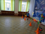 К занятию -3, готовились поэтапно, беседовали по теме "Детям  о спорте и Российских спортсменах"