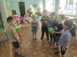 на тематической недели "Ступеньки к школе".