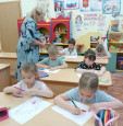 На тематической неделе ,,взаимодействия  с родителями"