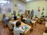 На тематической неделе ,,взаимодействия  с родителями"