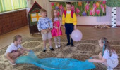 На тематической неделе ,,Театр детей"  