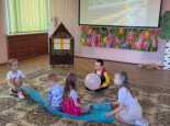 На тематической неделе ,,Театр детей"  