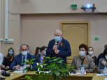 Заседание городского оргкомитета по итогам подготовки и проведения года Памяти и Славы