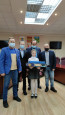 Награждение победителей конкурса "Открытка для папы"