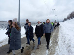 Участие в Всероссийской акции "10 тысяч шагов к жизни" 