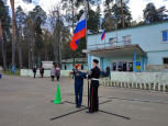 Смотр строя и песни " На знамя Победы равняем шаг"