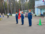Смотр строя и песни " На знамя Победы равняем шаг"