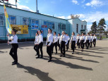 Смотр строя и песни " На знамя Победы равняем шаг"