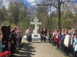 Митинг, посвященный 77-ой годовщине со Дня Победы советского народа в Великой Отечественной войне (Межаки)