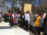 Митинг, посвященный 77-ой годовщине со Дня Победы советского народа в Великой Отечественной войне (Межаки)