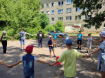 День творчества в лагере "Факел"