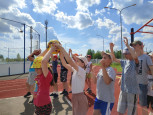 День спорта в лагере "Факел"