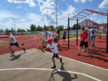 День спорта в лагере "Факел"