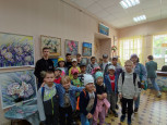 День юного художника в лагере "Факел"