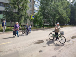 День правил дорожного движения "Безопасный пешеход" в лагере  "Факел"