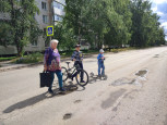 День правил дорожного движения "Безопасный пешеход" в лагере  "Факел"