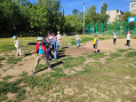 День правил дорожного движения "Безопасный пешеход" в лагере  "Факел"