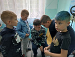 День кино в лагере "Факел"