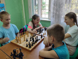День шахмат "Мы чемпионы!" в лагере "Факел"