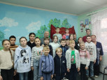 Встреча с ветераном труда Климановым В.В., посвященная Дню рождения Комсомола, Дню народного единства и 100-летию СССР