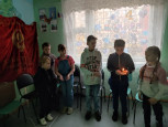 Встреча с ветераном труда Климановым В.В., посвященная Дню рождения Комсомола, Дню народного единства и 100-летию СССР