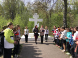Митинг, посвященный 78-ой годовщине со Дня Победы советского народа в Великой Отечественной войне (Межаки)