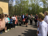 Митинг, посвященный 78-ой годовщине со Дня Победы советского народа в Великой Отечественной войне (Межаки)