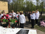 Митинг, посвященный 78-ой годовщине со Дня Победы советского народа в Великой Отечественной войне (Межаки)