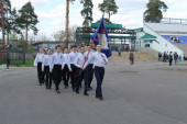 Городской смотр строя и песни "На знамя Победы равняем шаг"
