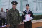 Городской смотр строя и песни "На знамя Победы равняем шаг"