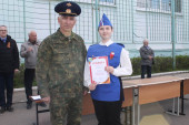 Городской смотр строя и песни "На знамя Победы равняем шаг"