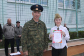 Городской смотр строя и песни "На знамя Победы равняем шаг"