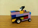 Выставка детских работ студии "Lego-go" в отделении №3.