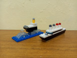 Выставка детских работ студии "Lego-go" в отделении №3.