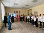 Церемония вступления в ряды Юнармии