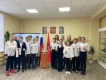 Церемония вступления в ряды Юнармии