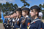 Городской Смотр строя и песни «На знамя Победы равняем шаг!»