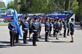 Городской Смотр строя и песни «На знамя Победы равняем шаг!»