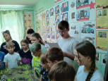 Просмотр диорамы «Прохоровка»