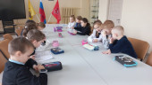 Патриотический час "Россия и Крым – идём вместе"  в отделении №4
