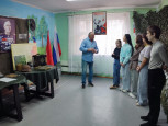 Торжественное открытие этапа городского проекта «Музейная эстафета Победы» в отделении №2