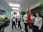 Торжественная церемония передачи копии Знамени Победы в рамках «Музейной эстафеты Победы»