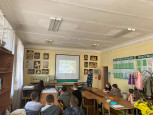 Тематический час «Безопасность на улицах города» в отделении №1