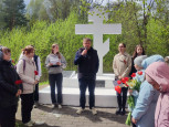   Митинг на кладбище "Межаки"