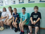конкурсно- игровая программа "День добрых дел" в лагере "Победа"