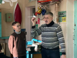 Начало тренировочных занятий по запуску авиамоделей для учащихся школ города.