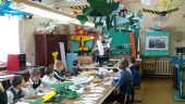 Мастер-класс по изготовлению моделей самолетов для команды школы №10 г.Кинешма