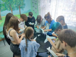 мастер-класс по изготовлению и запуску авиамоделей для ребят лагеря дневного пребывания «Звезда» «ЦВР»