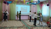 Литературно-музыкальная композиция "День победы " при взаимодействии со школой