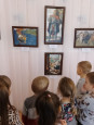 Встреча с прекрасным - экскурсия в художественную галерею детей группы "Рябинка"